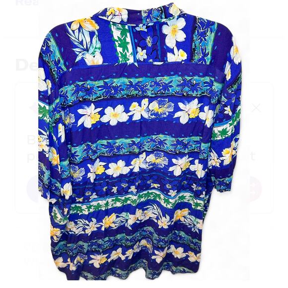 Rare Jams World Men’s Shirt Orchid Rows. Size XXL - Picture 4 of 5